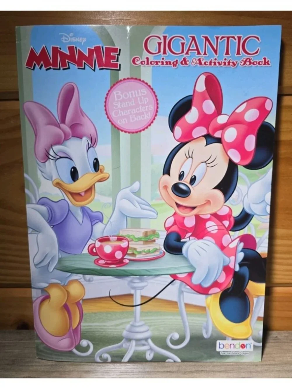 Bendon Disney Minnie And Daisy Gigantic Coloring And Activity Book 180 Pages
